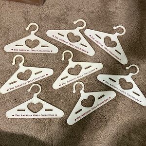 American Girls Collection Doll Hangers set of 8